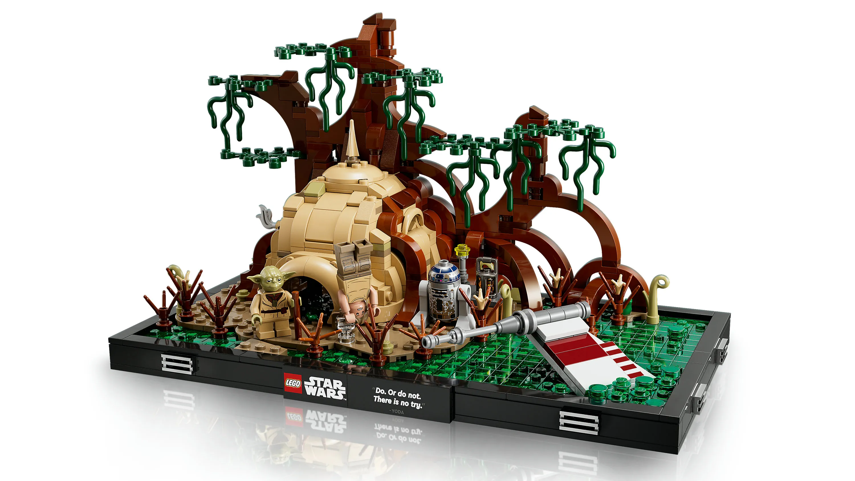 Lego Star Wars -Jedi-koulutus Dagobah-planeetalla -dioraama 75330