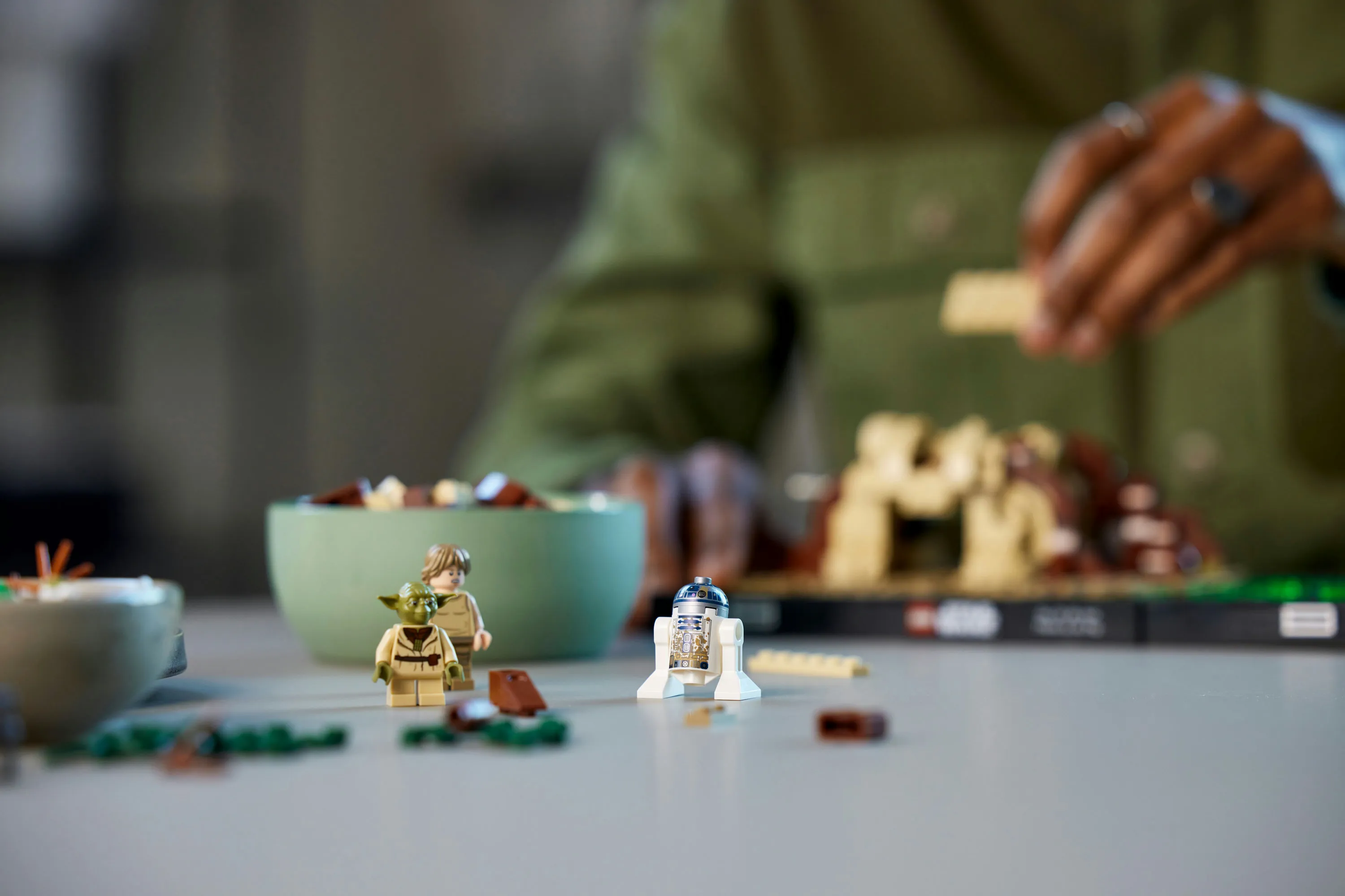 Lego Star Wars -Jedi-koulutus Dagobah-planeetalla -dioraama 75330