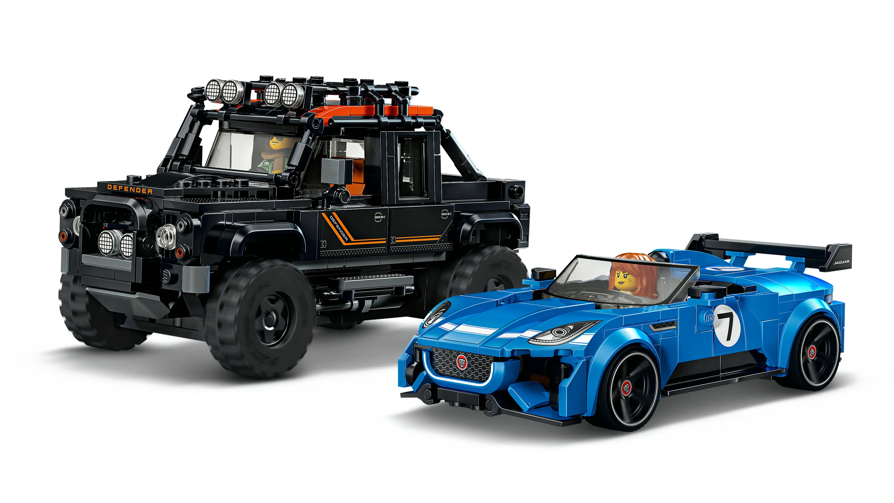 LEGO Speed Champions Jaguar Project 7 ja Land Rover Defender 77264