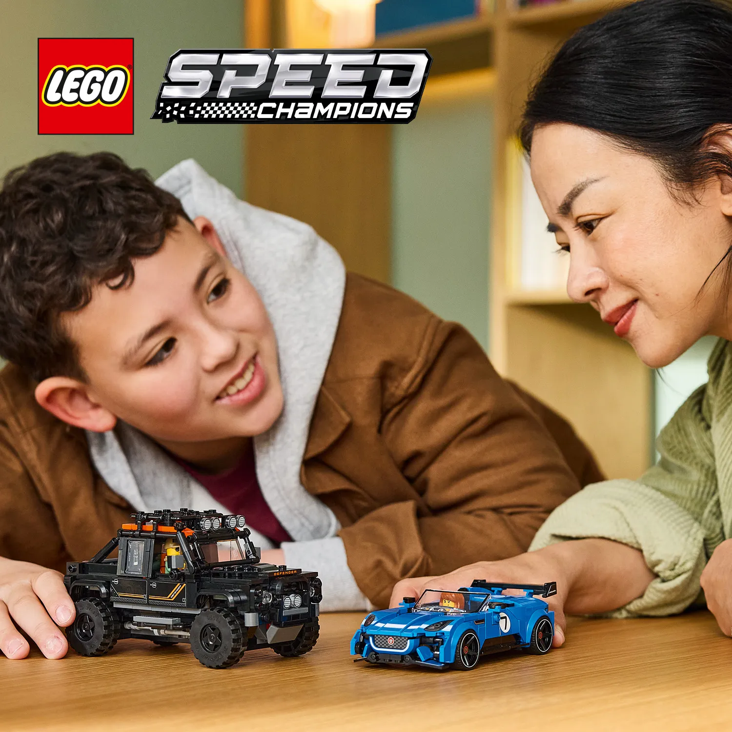 LEGO Speed Champions Jaguar Project 7 ja Land Rover Defender 77264