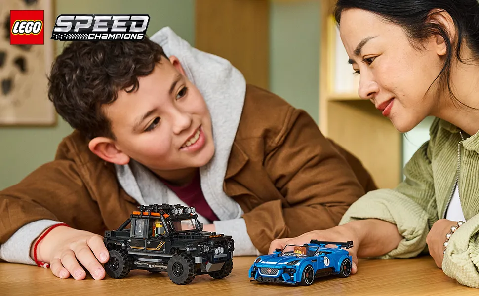 LEGO Speed Champions Jaguar Project 7 ja Land Rover Defender 77264