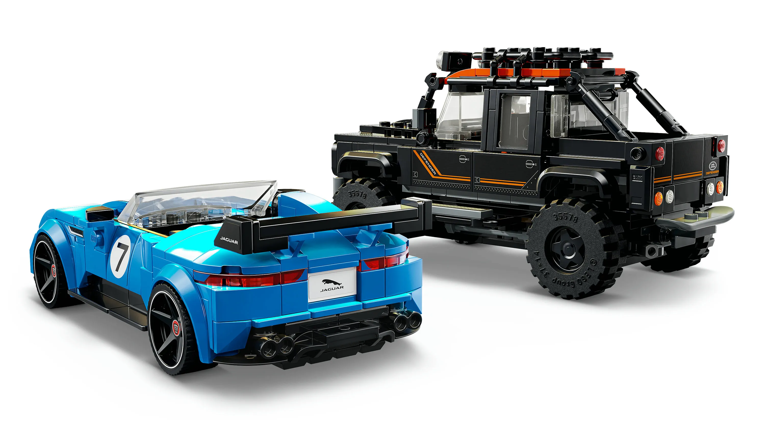 LEGO Speed Champions Jaguar Project 7 ja Land Rover Defender 77264