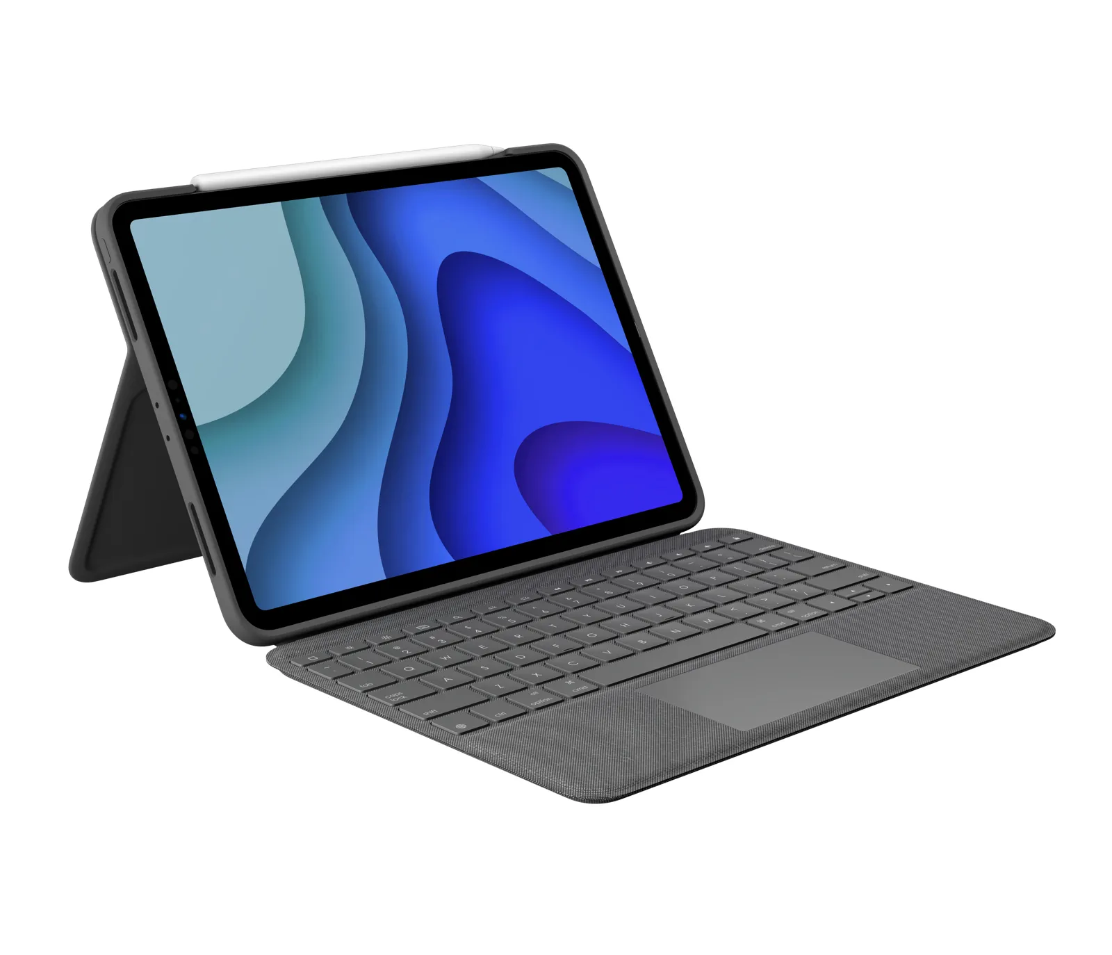 Logitech Folio Touch, Grey, Pad Pro 11-inch and iPad Air (4th gen)