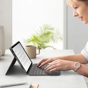 Logitech Folio Tch f/iPad Air 4thGen OX GREY NX