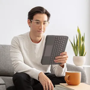 Logitech Folio Tch f/iPad Air 4thGen OX GREY NX