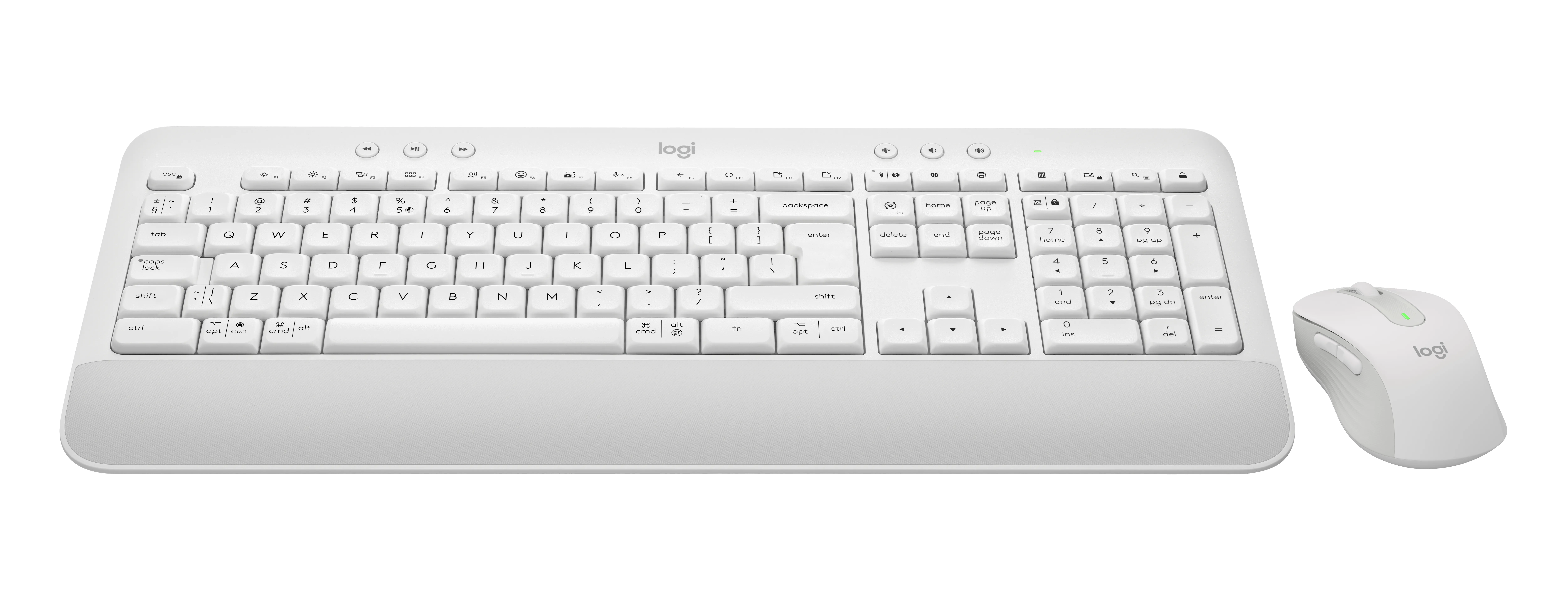 Logitech Signature MK650 Combo for Business -langaton n&auml;pp&auml;imist&ouml; ja hiiri, valkoinen