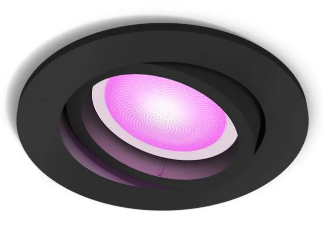 PHILIPS CENTURA HUE RECESSED R. BLACK 1X5.7W
