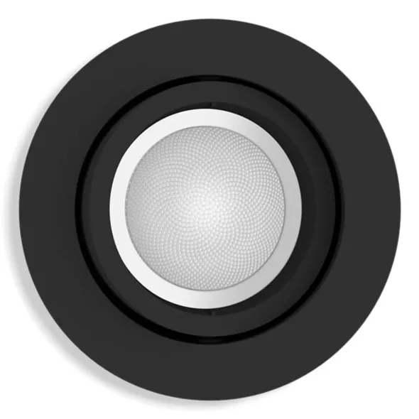 PHILIPS CENTURA HUE RECESSED R. BLACK 1X5.7W