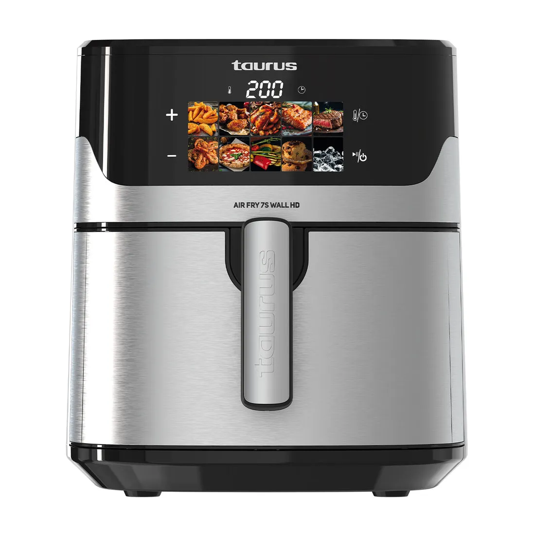 Taurus Air Fry 7S Wall HD, 6.5L, 1600W, air fryer, Stainless steel