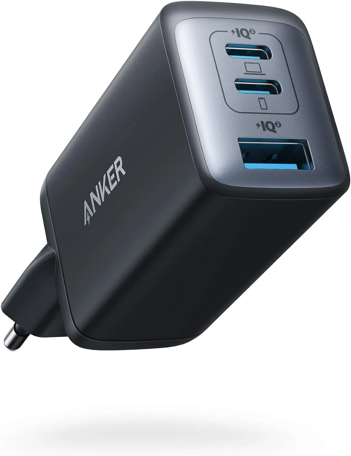 Anker Powerport III nano 65W 1xUSB-A 2xUSB-C - charger, Black