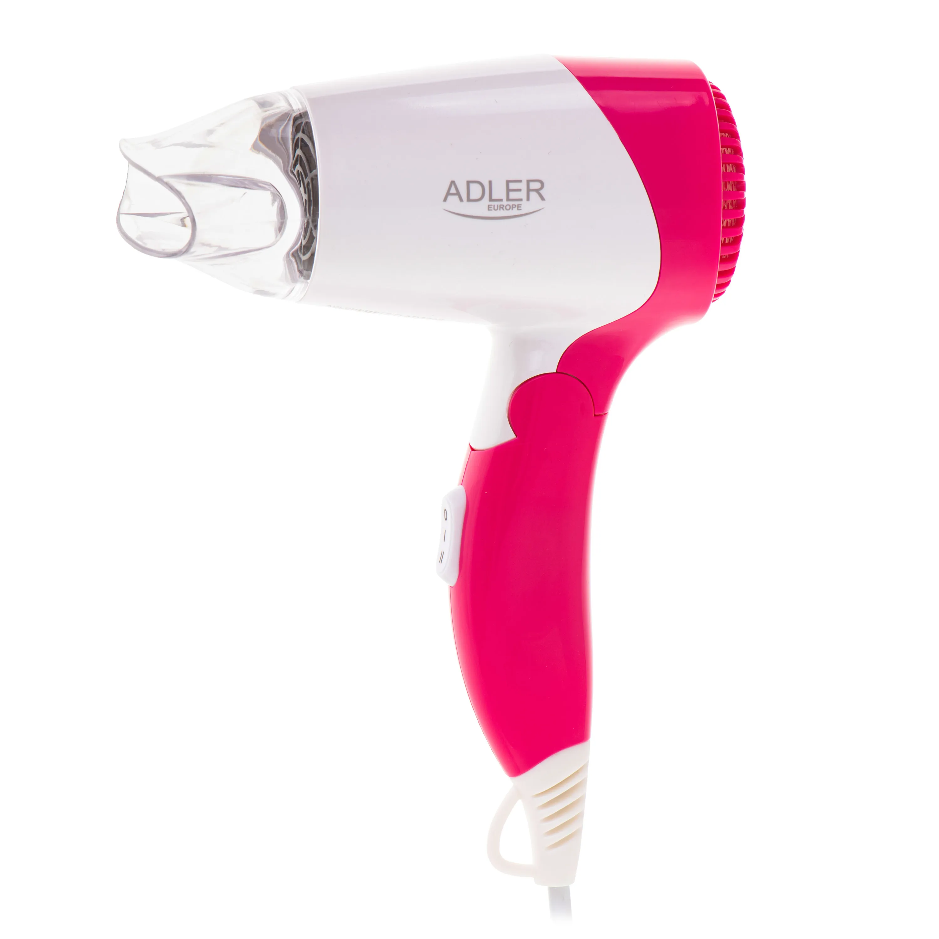 ADLER AD 2259 1200W Hair Dryer, Pink/White