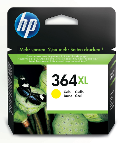 HP 364XL ink gelb blister