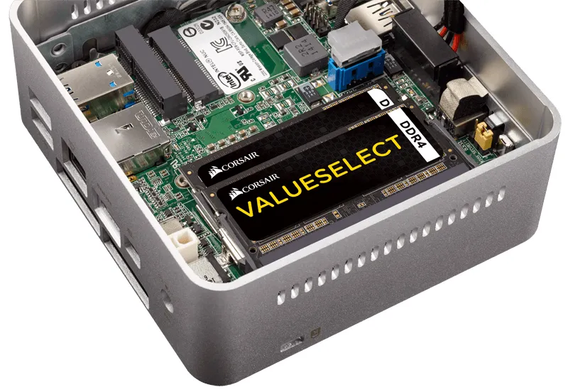 Corsair 4GB (1x4GB) Value Select, DDR4 2133MHz - svart