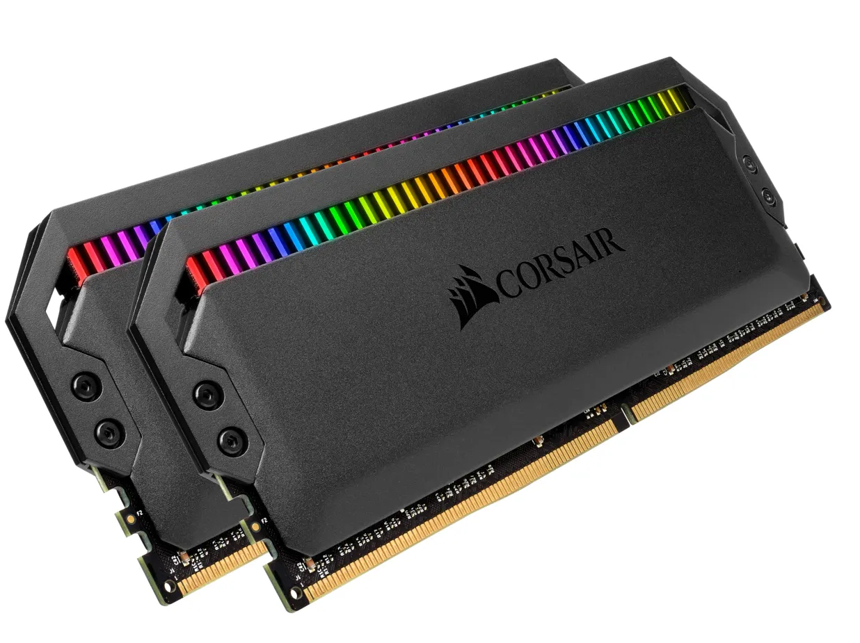Corsair Dominator Platinum RGB 16GB (2 x 8GB) DDR4 3600 MHz, CL18 - memory, Black