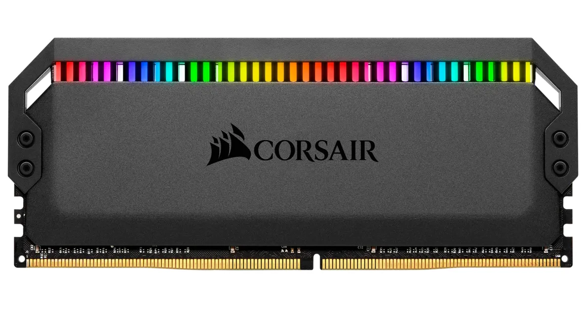 Corsair Dominator Platinum RGB 16GB (2 x 8GB) DDR4 3600 MHz, CL18 - memory, Black