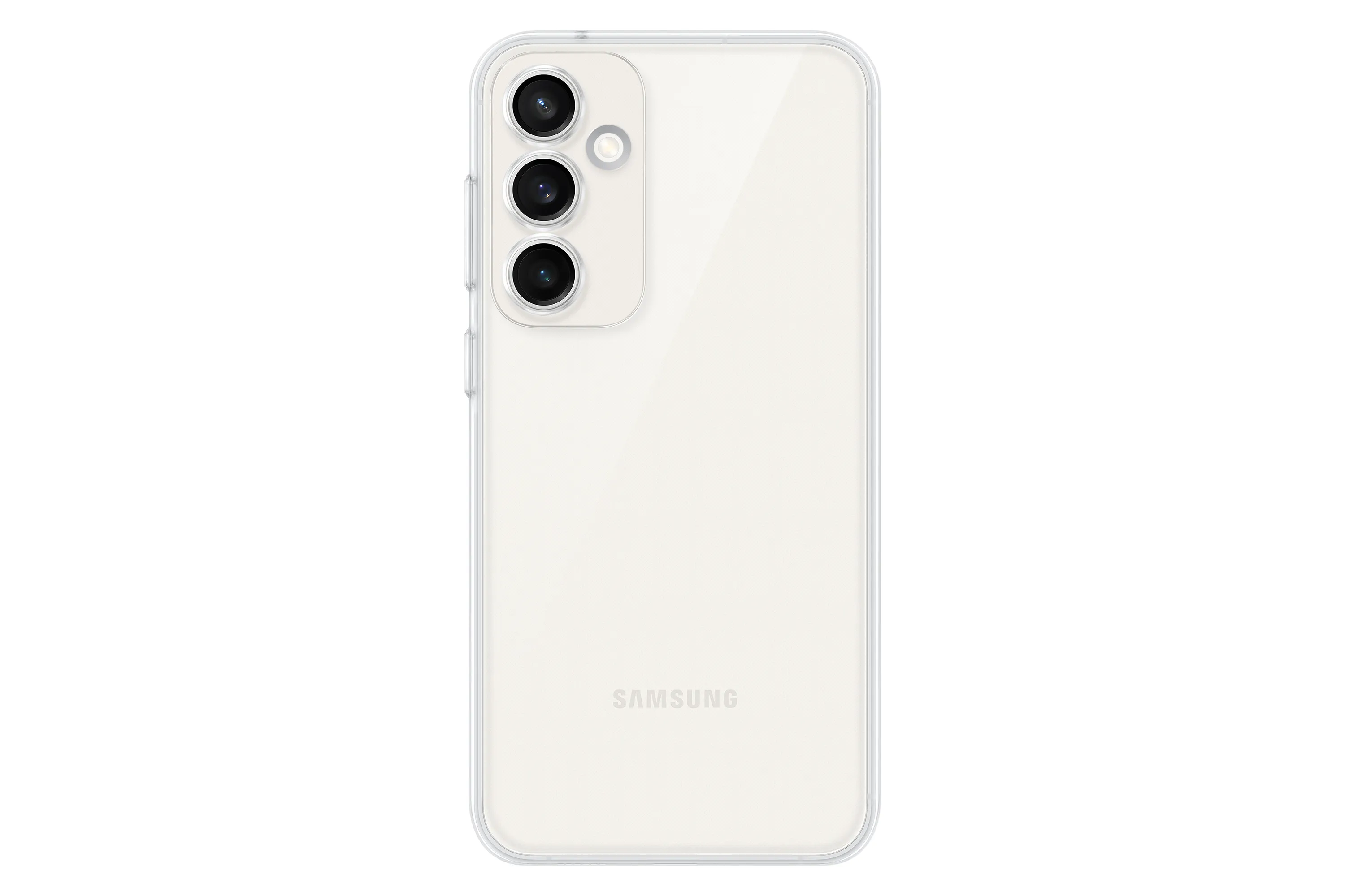 Samsung Galaxy S23 FE Clear Case -suojakuori, Läpinäkyvä
