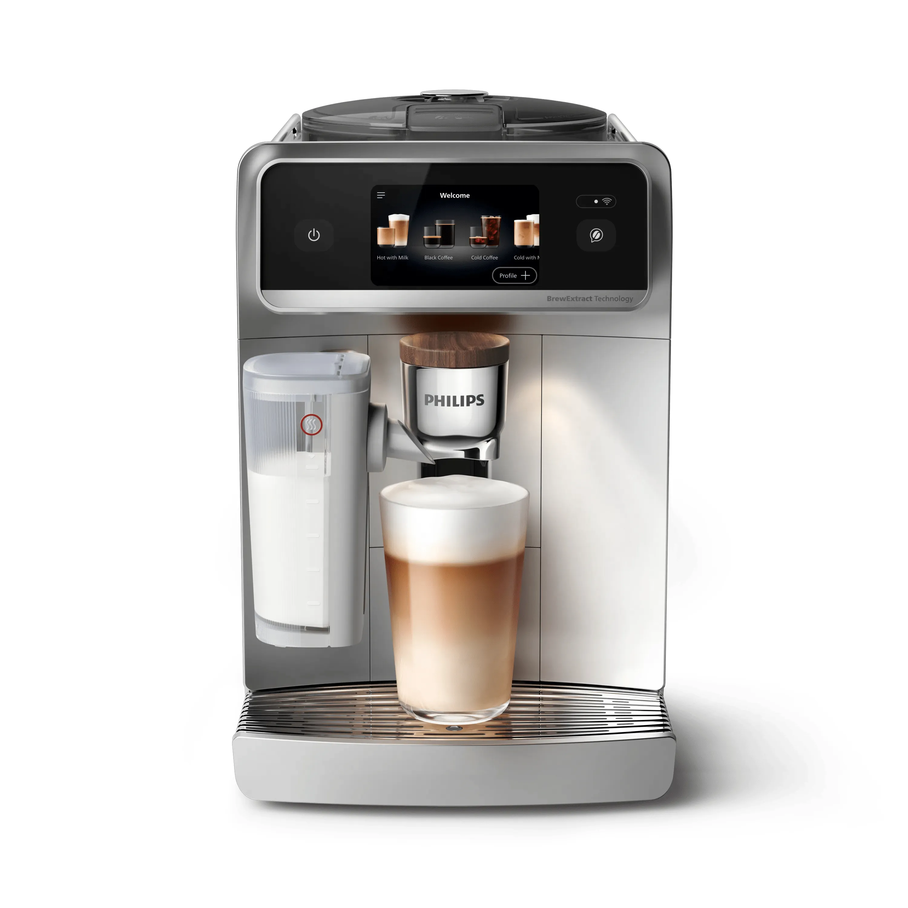 Philips Series 8000 Caf&eacute; Aromis Fully Automatic Espresso Machine, Silver