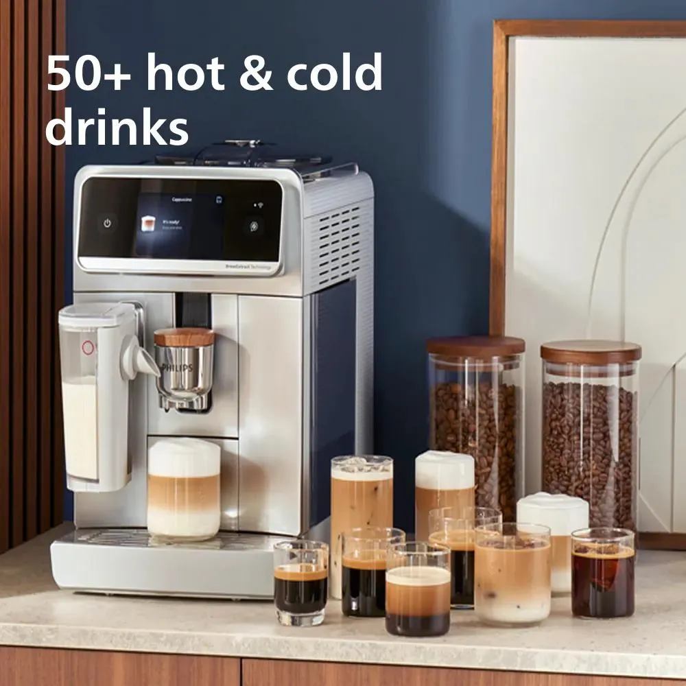 Philips Series 8000 Caf&eacute; Aromis Fully Automatic Espresso Machine, Silver