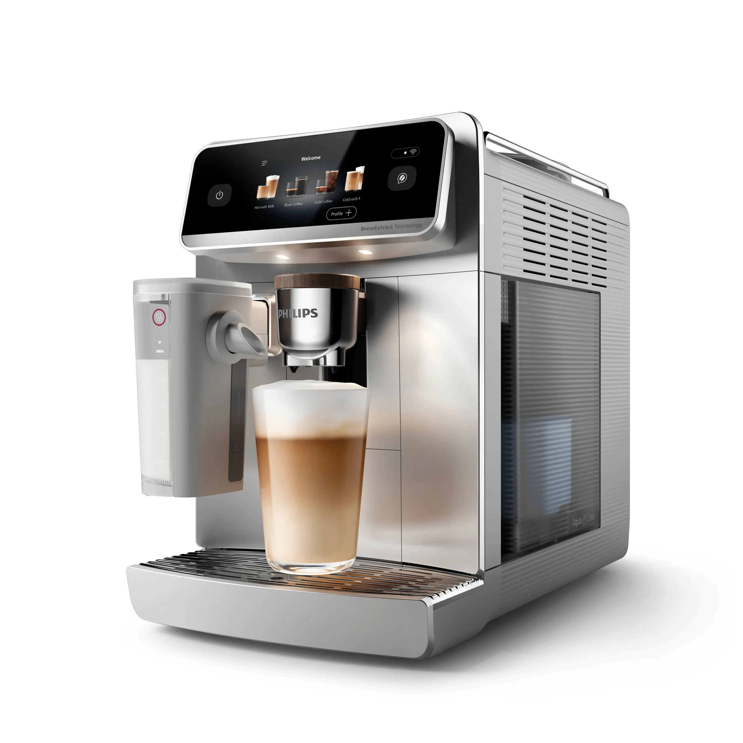 Philips Series 8000 Caf&eacute; Aromis Fully Automatic Espresso Machine, Silver