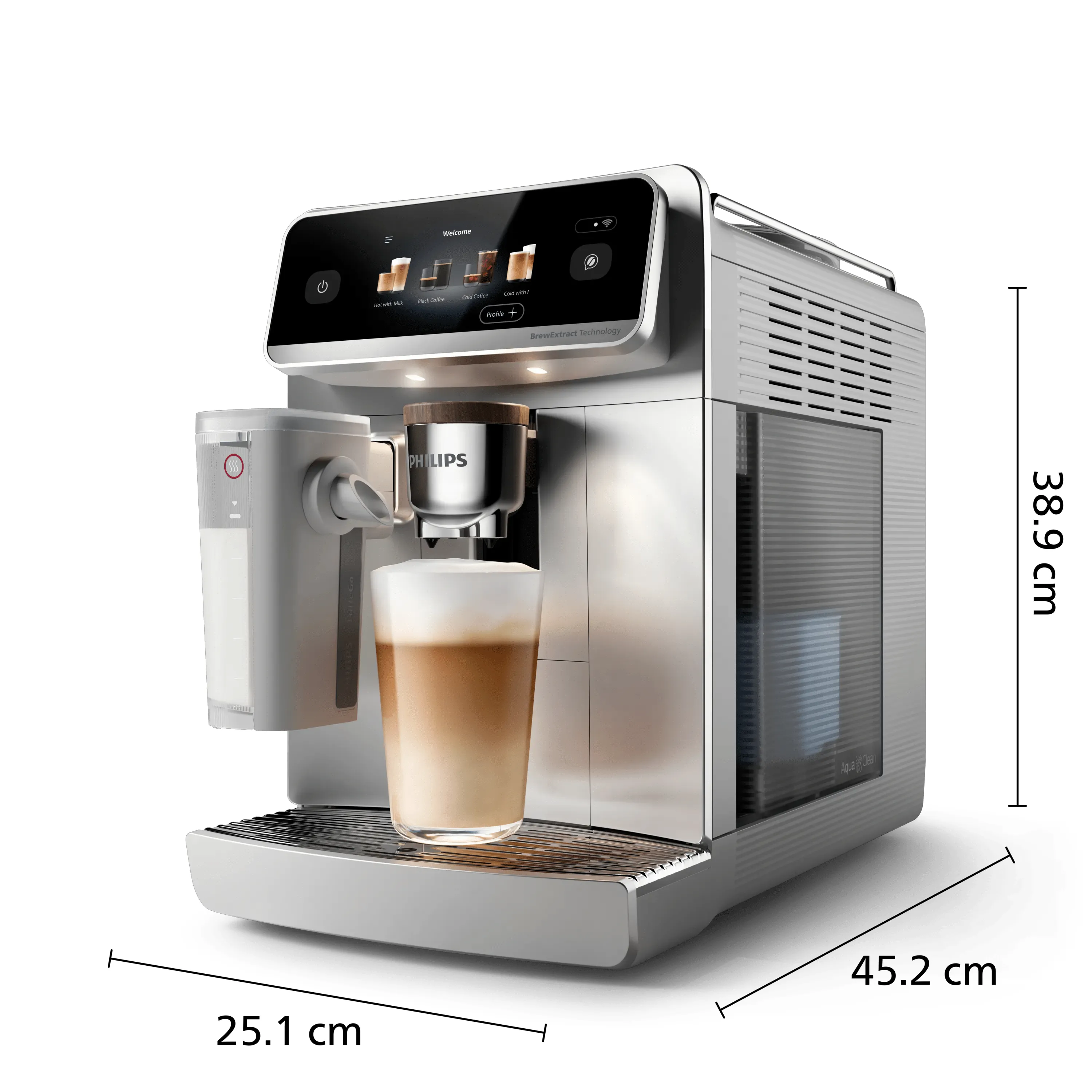 Philips Series 8000 Caf&eacute; Aromis Fully Automatic Espresso Machine, Silver