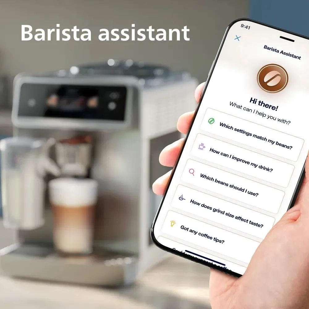 Philips Series 8000 Caf&eacute; Aromis Fully Automatic Espresso Machine, Silver