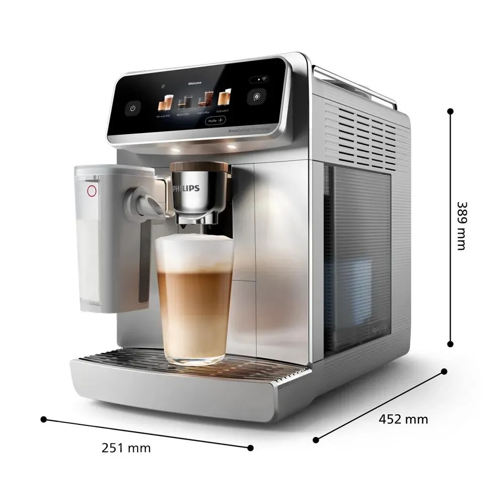 Philips Series 8000 Caf&eacute; Aromis Fully Automatic Espresso Machine, Silver