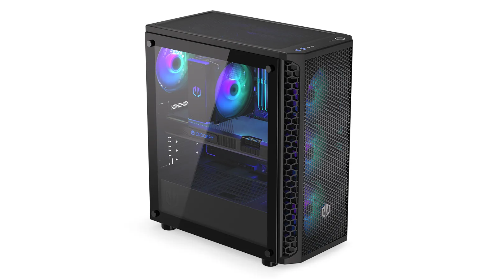 Endorfy Signum 300 ARGB - Mid Tower case, window, Black