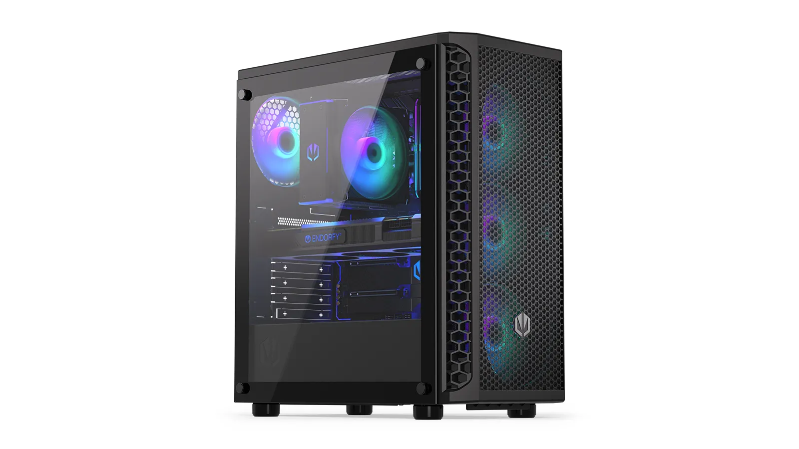 Endorfy Signum 300 ARGB - Mid Tower case, window, Black