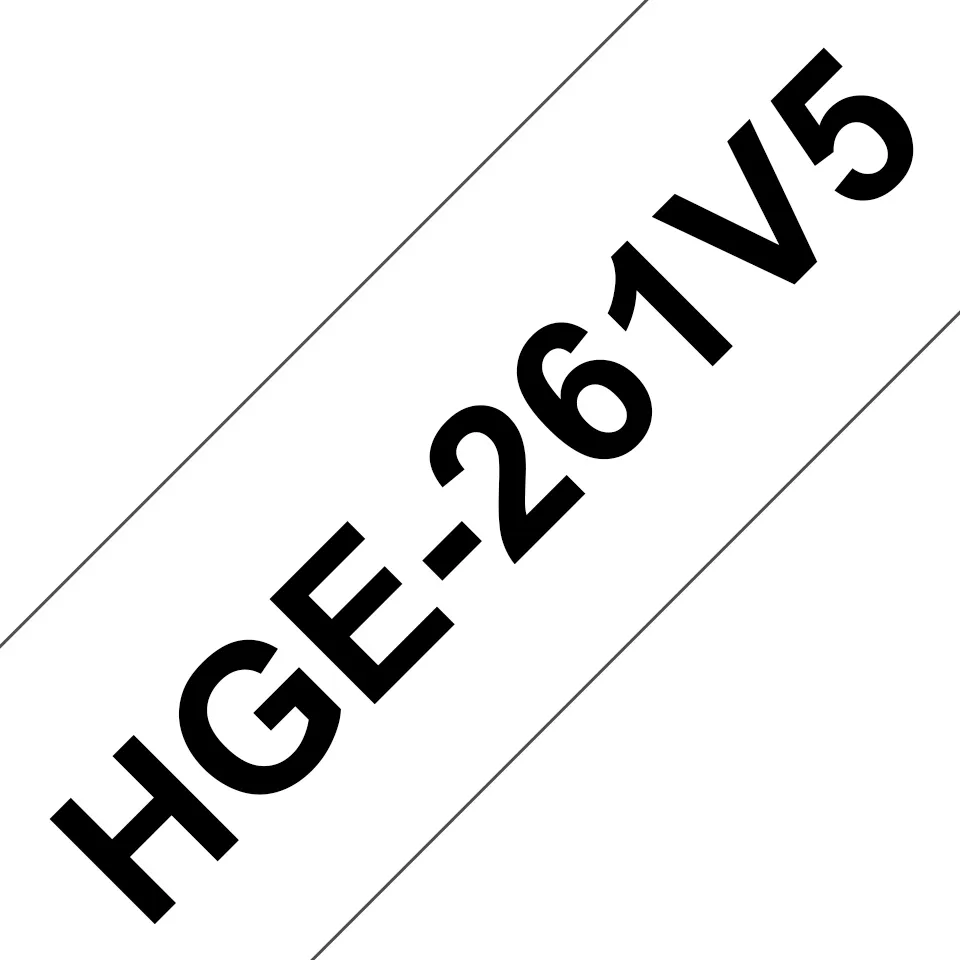 BROTHER HGE151V5 36 BLACK ON WHITE