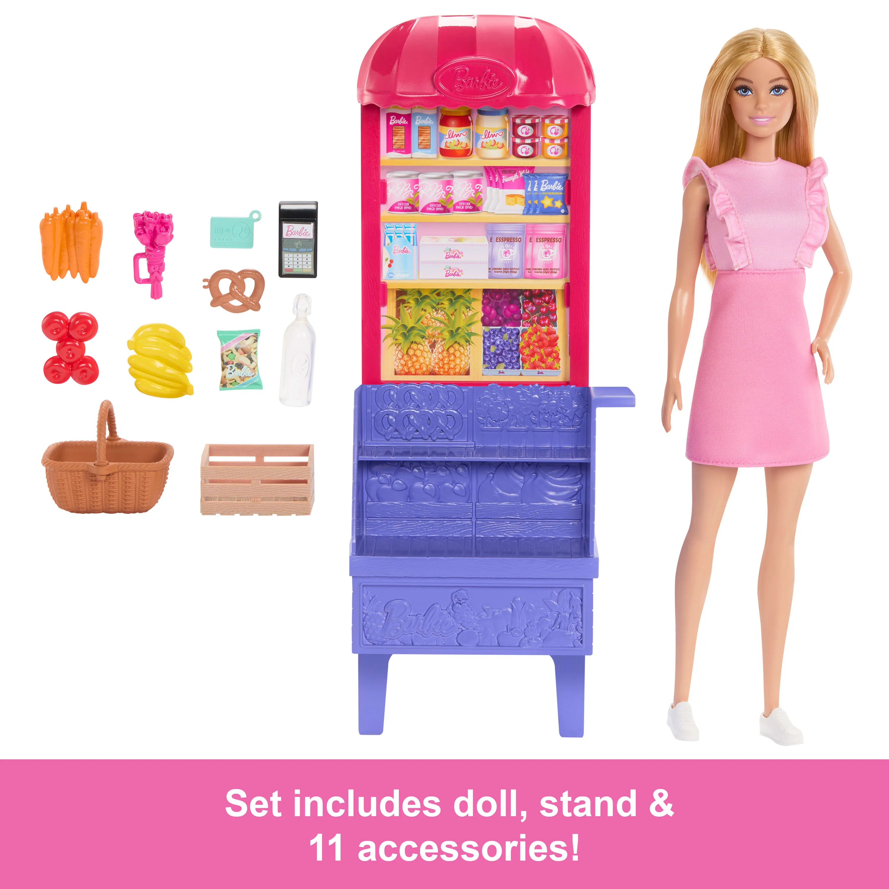 Mattel Barbie Malibu Market Stall Playset