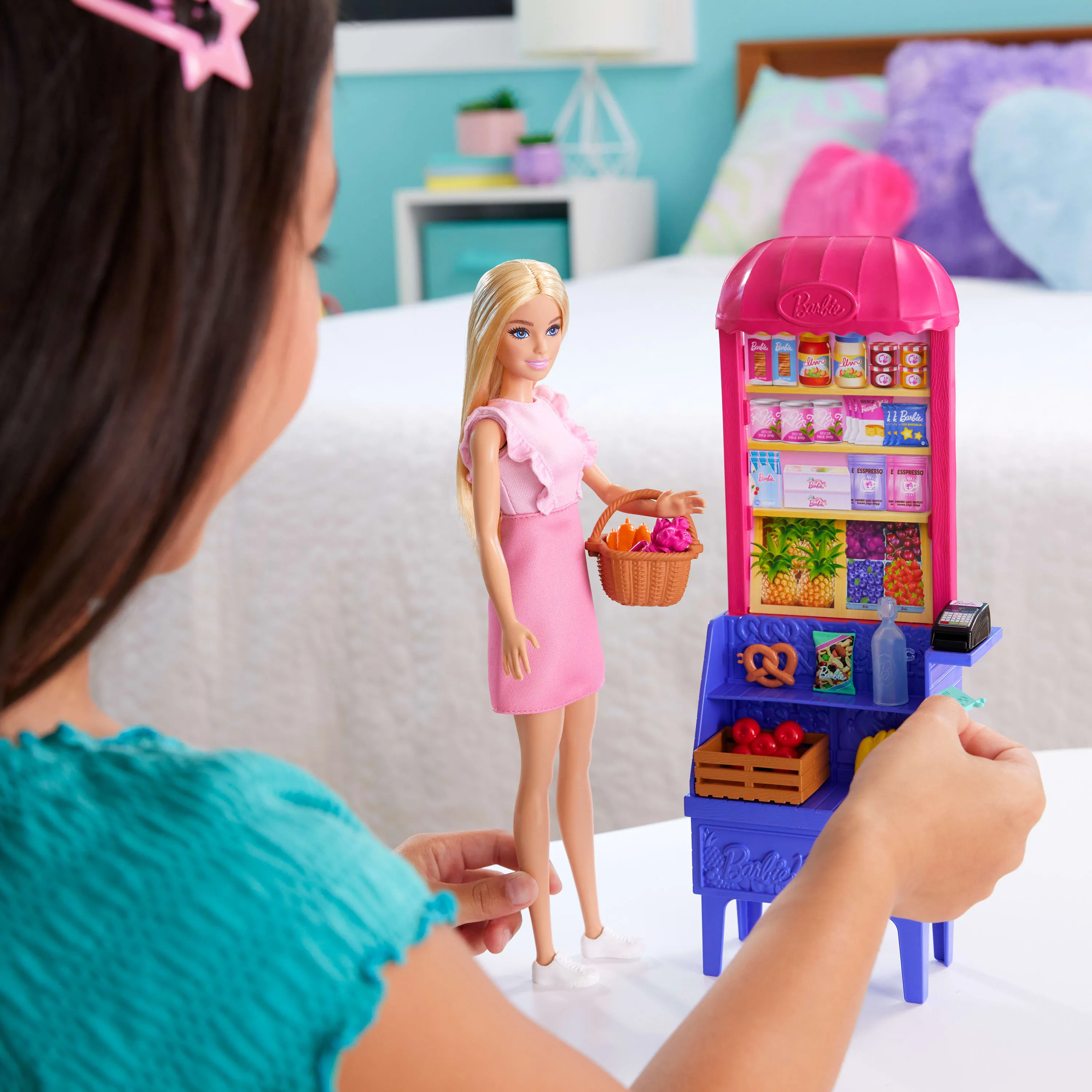 Mattel Barbie Malibu Market Stall Playset