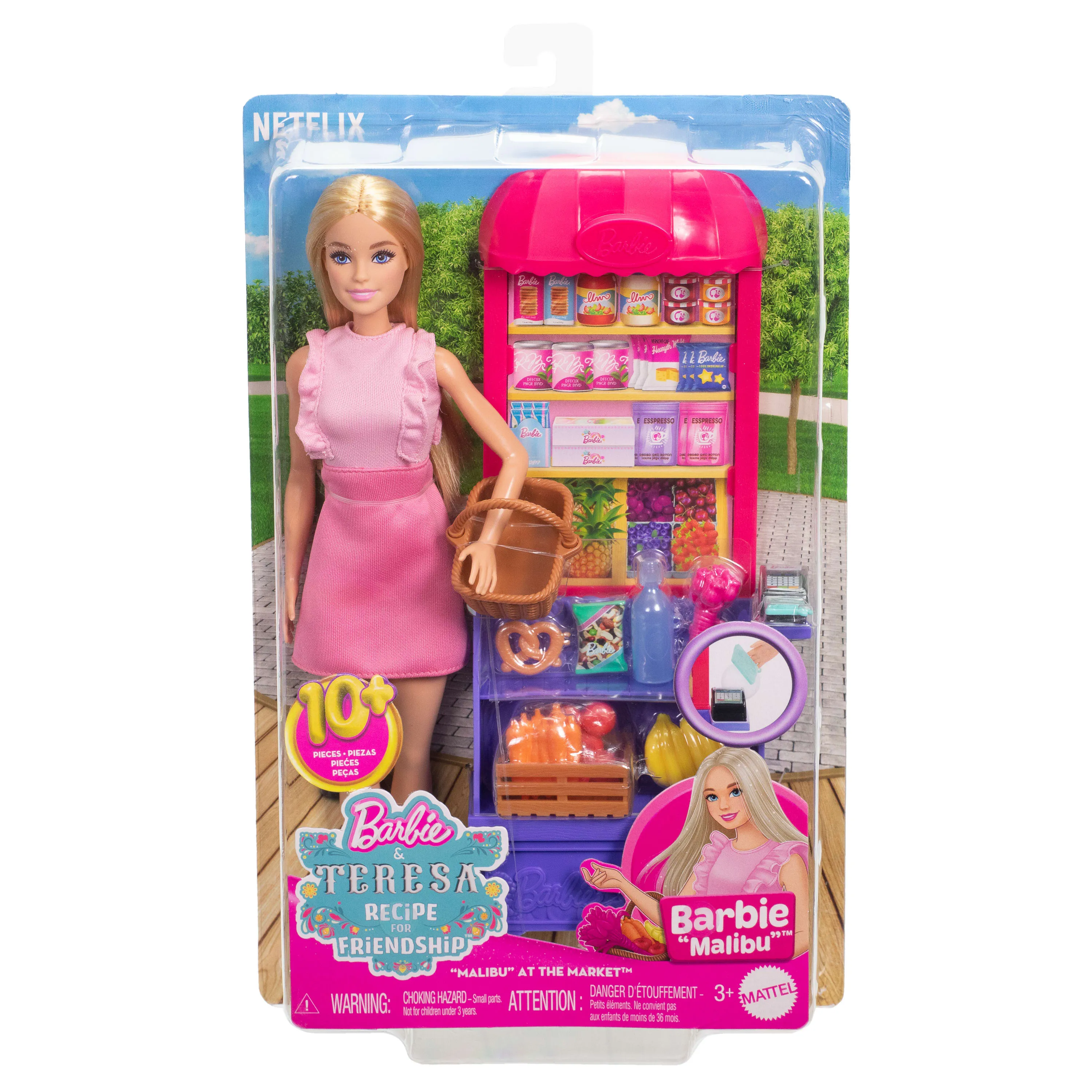 Mattel Barbie Malibu Market Stall Playset