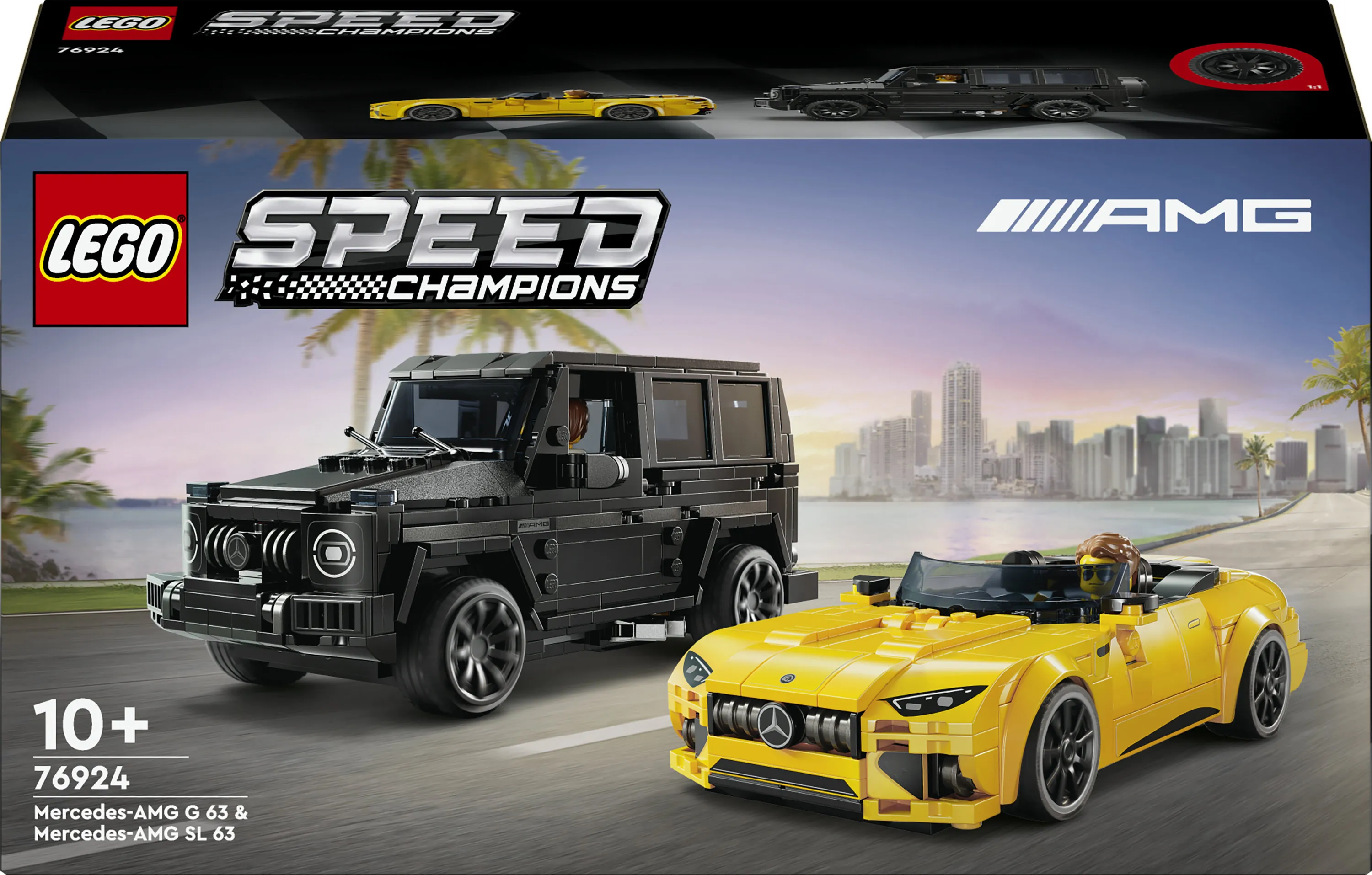 LEGO Speed Champions Mercedes-AMG G 63 ja Mercedes-AMG SL 63 76924