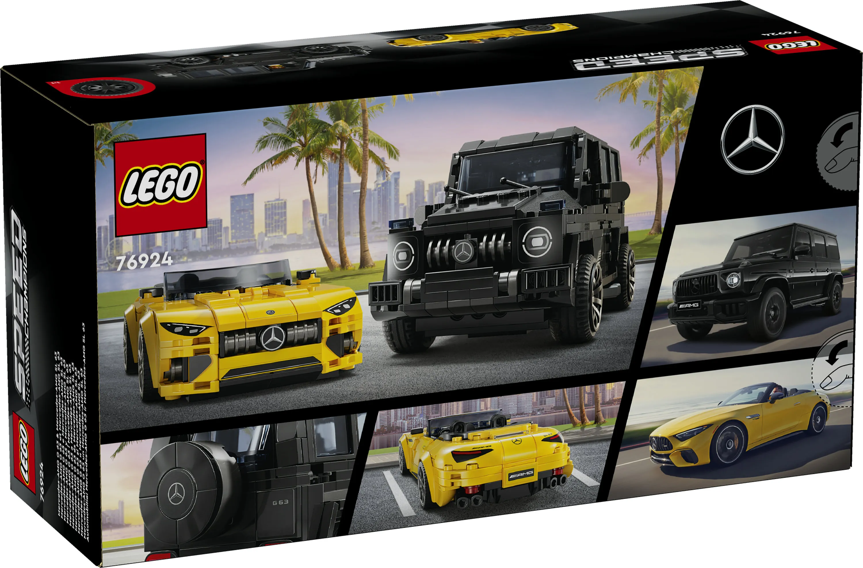 LEGO Speed Champions Mercedes-AMG G 63 ja Mercedes-AMG SL 63 76924