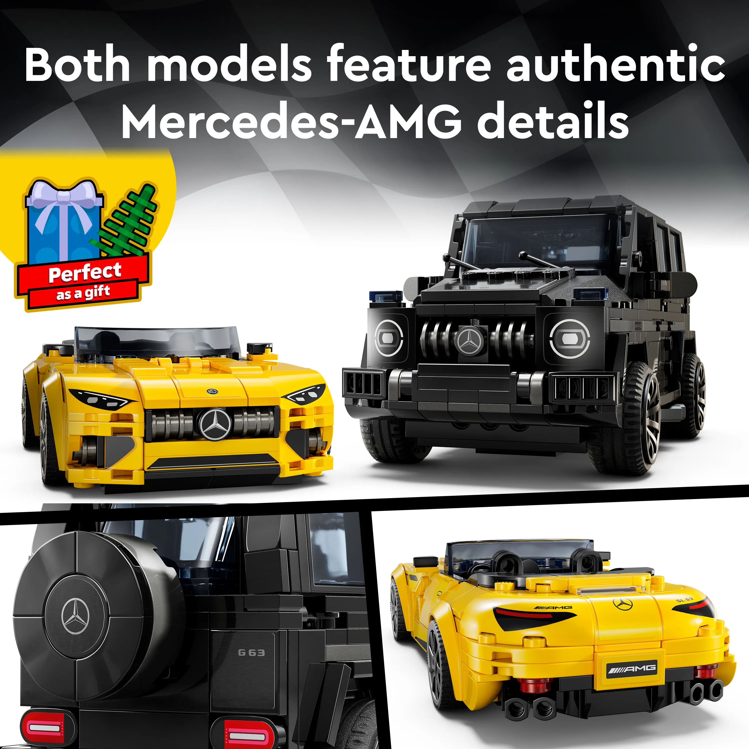 LEGO Speed Champions Mercedes-AMG G 63 ja Mercedes-AMG SL 63 76924