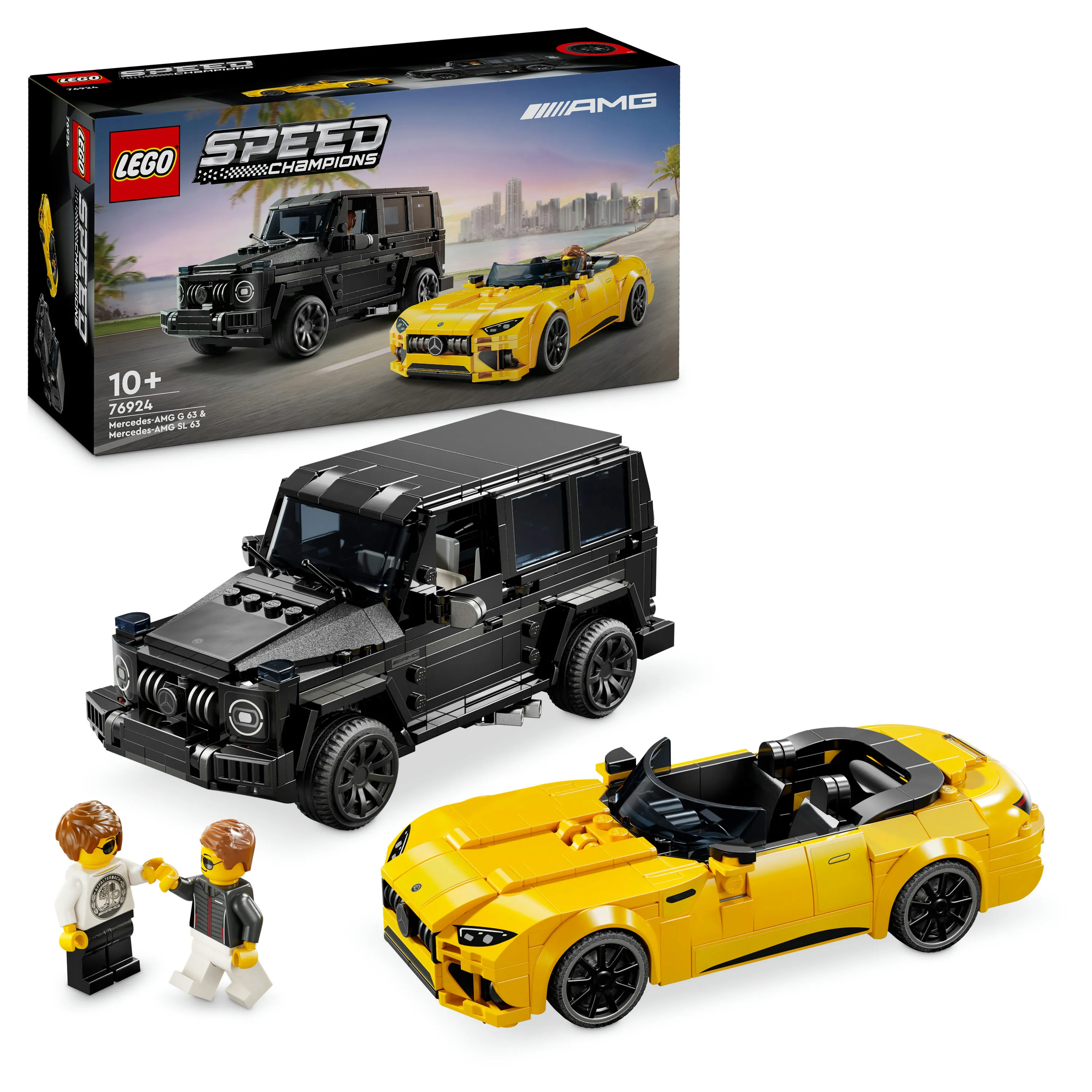 LEGO Speed Champions Mercedes-AMG G 63 ja Mercedes-AMG SL 63 76924