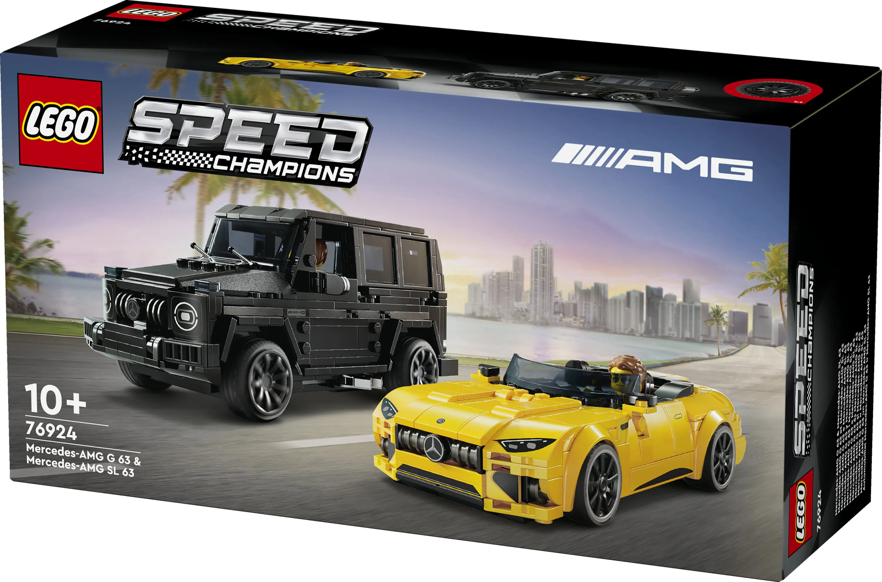 LEGO Speed Champions Mercedes-AMG G 63 ja Mercedes-AMG SL 63 76924
