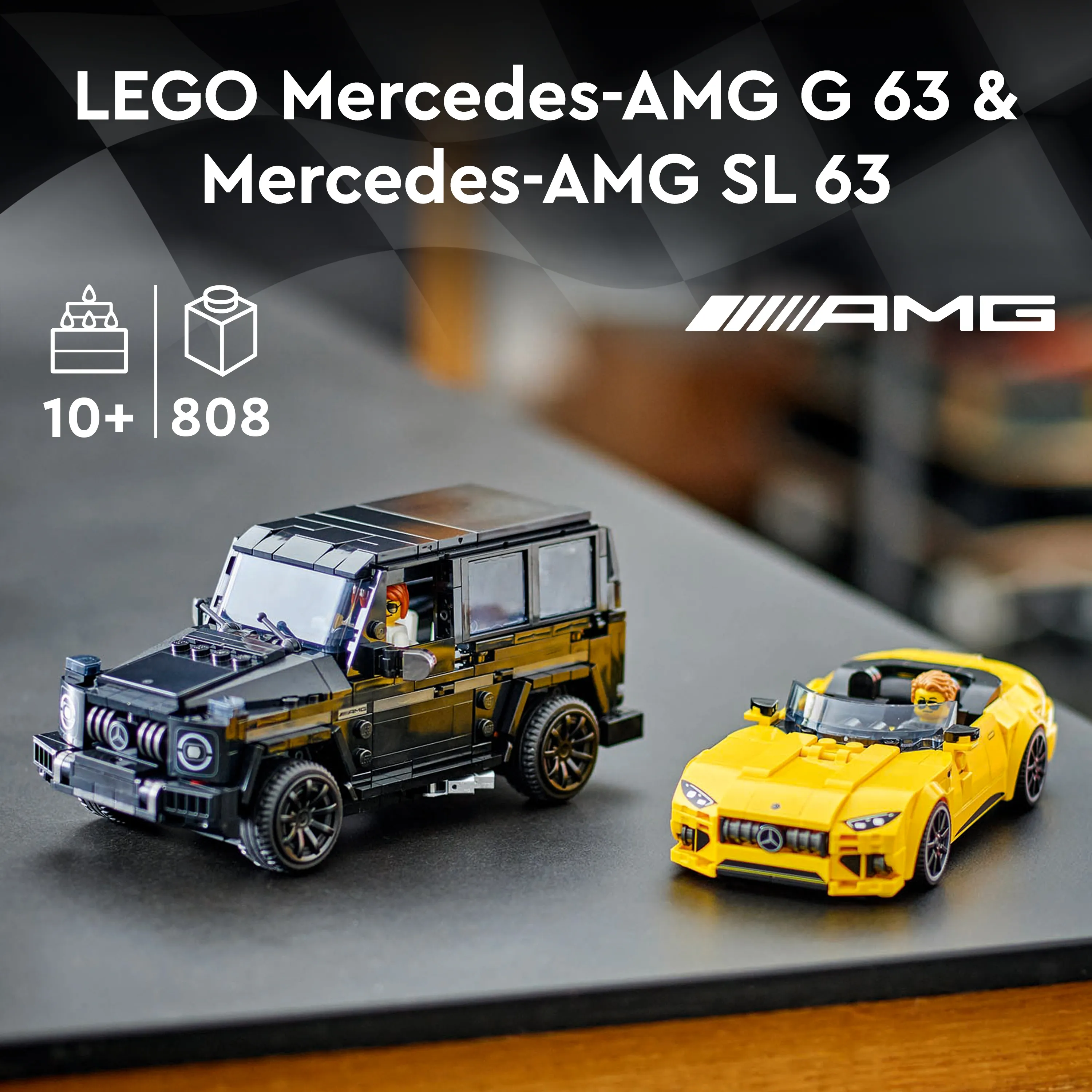 LEGO Speed Champions Mercedes-AMG G 63 ja Mercedes-AMG SL 63 76924