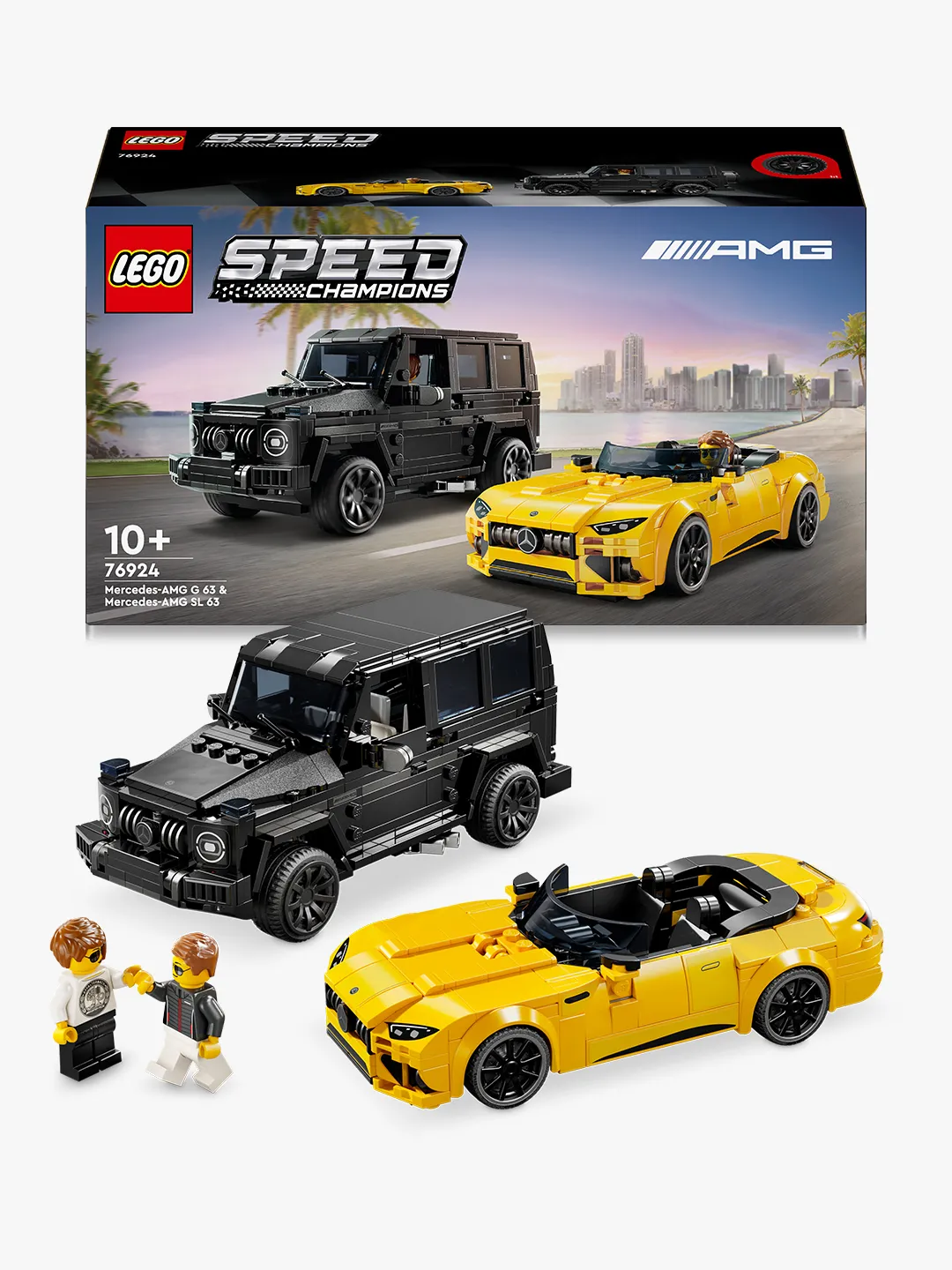 LEGO Speed Champions Mercedes-AMG G 63 ja Mercedes-AMG SL 63 76924