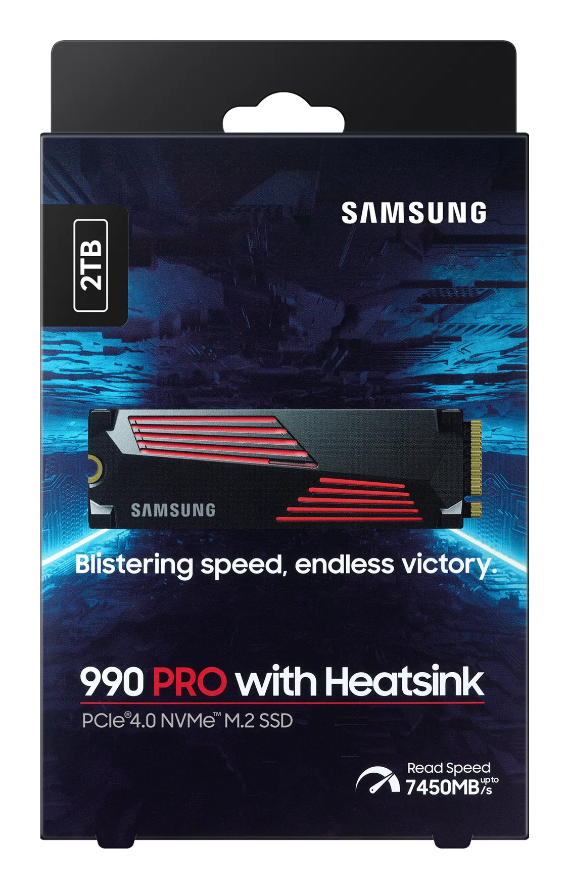 Samsung 990 Pro Heatsink 2TB, PCIe 4.0, M.2 - SSD