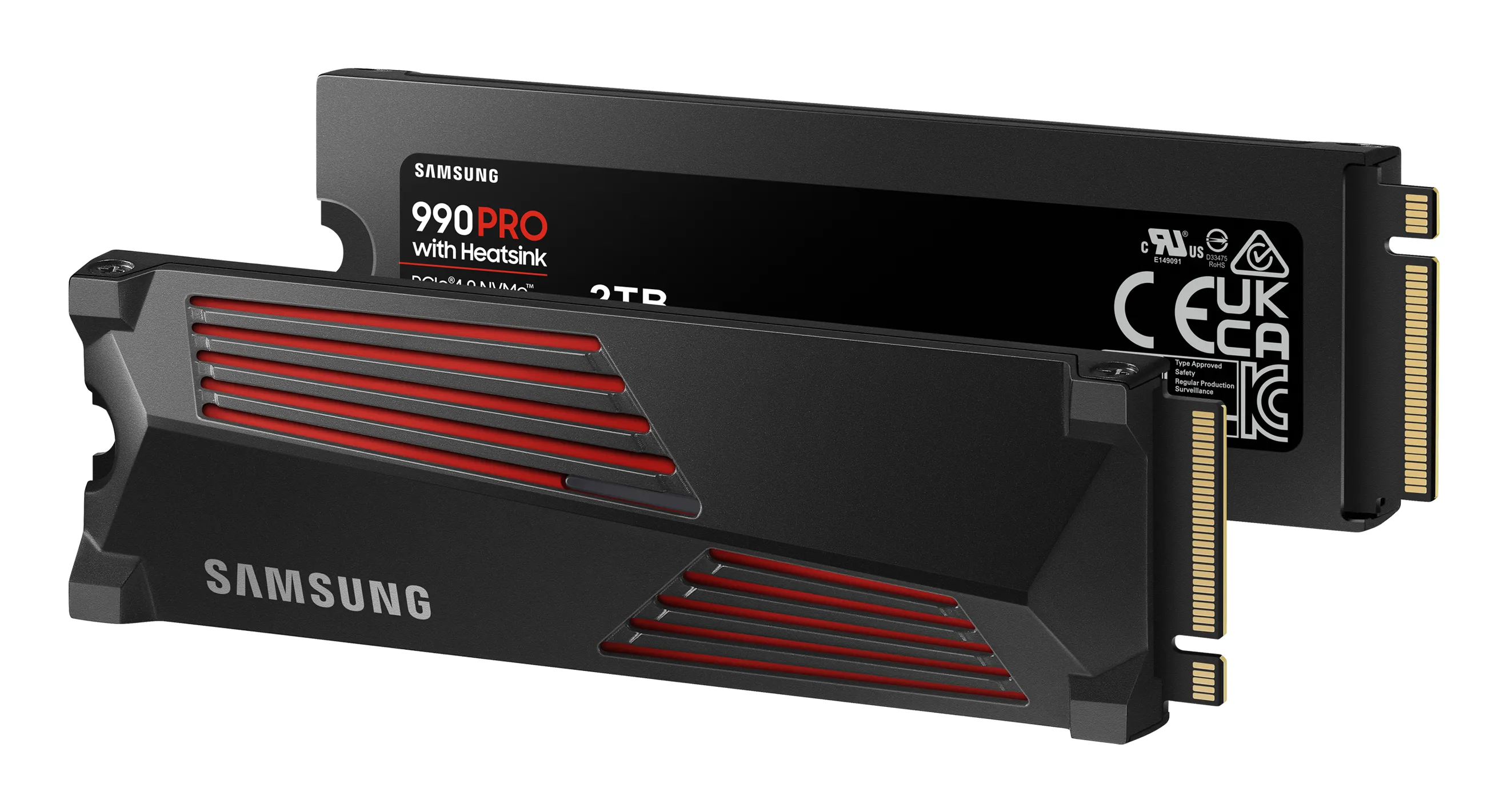 Samsung 990 Pro Heatsink 2TB, PCIe 4.0, M.2 - SSD