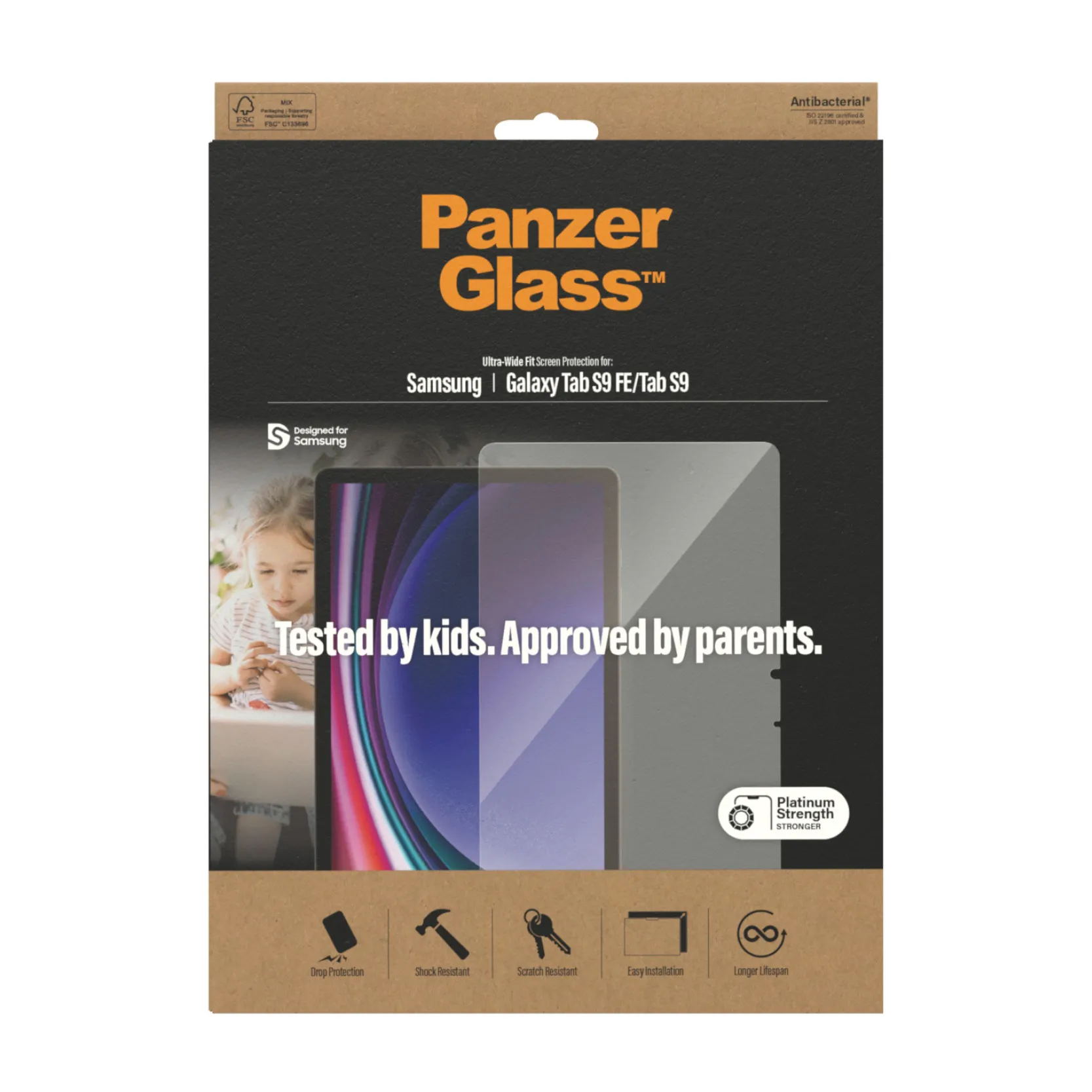 PanzerGlass Screen Protector Samsung Galaxy Tab S9 (2023) UW