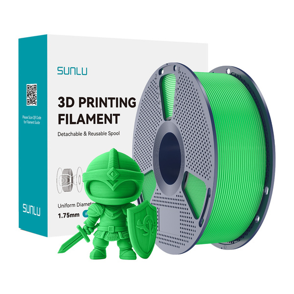 PLA+ 1.75 mm, 1 kg -3D-tulostusfilamentti, vihre&auml;