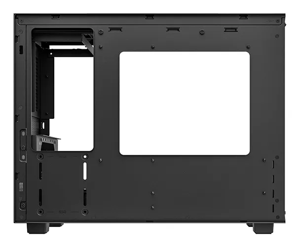 DEEPCOOL CH160 PLUS -SFF-kotelo ikkunalla, musta