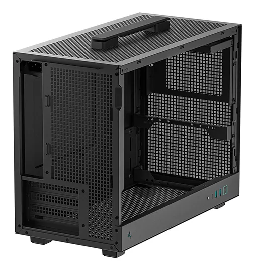 DEEPCOOL CH160 PLUS -SFF-kotelo ikkunalla, musta