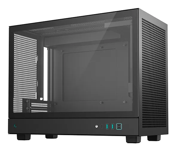 DEEPCOOL CH160 PLUS -SFF-kotelo ikkunalla, musta