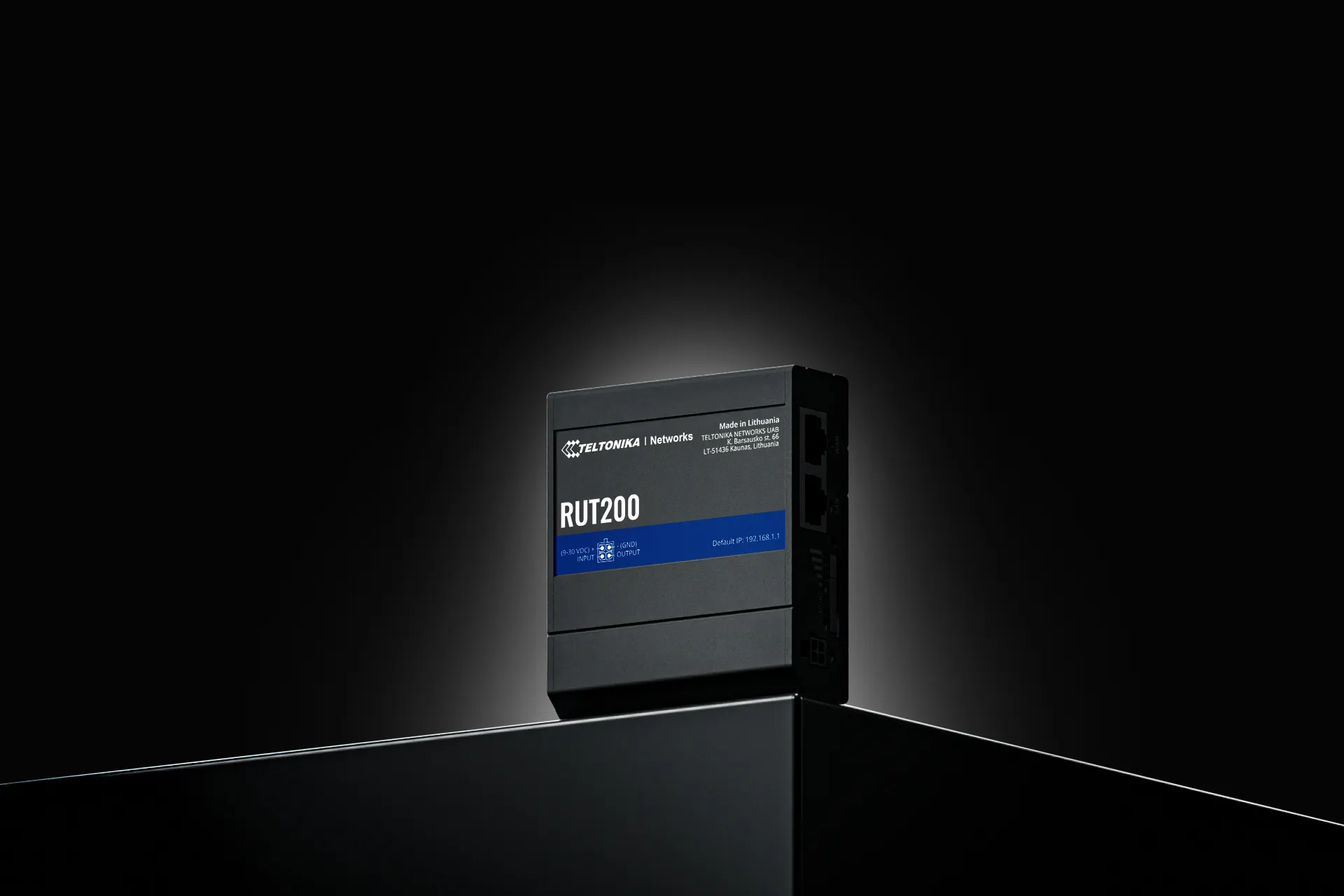 Teltonika RUT200 -reititin, Wi-Fi 4, N150, 4G, eSIM, Aluminum