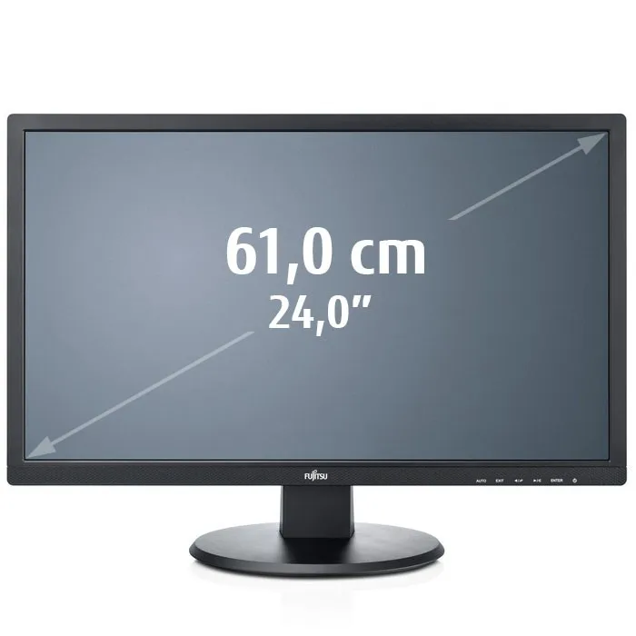 Fujitsu 24" E24T-7, Full HD, TN -n&auml;ytt&ouml;