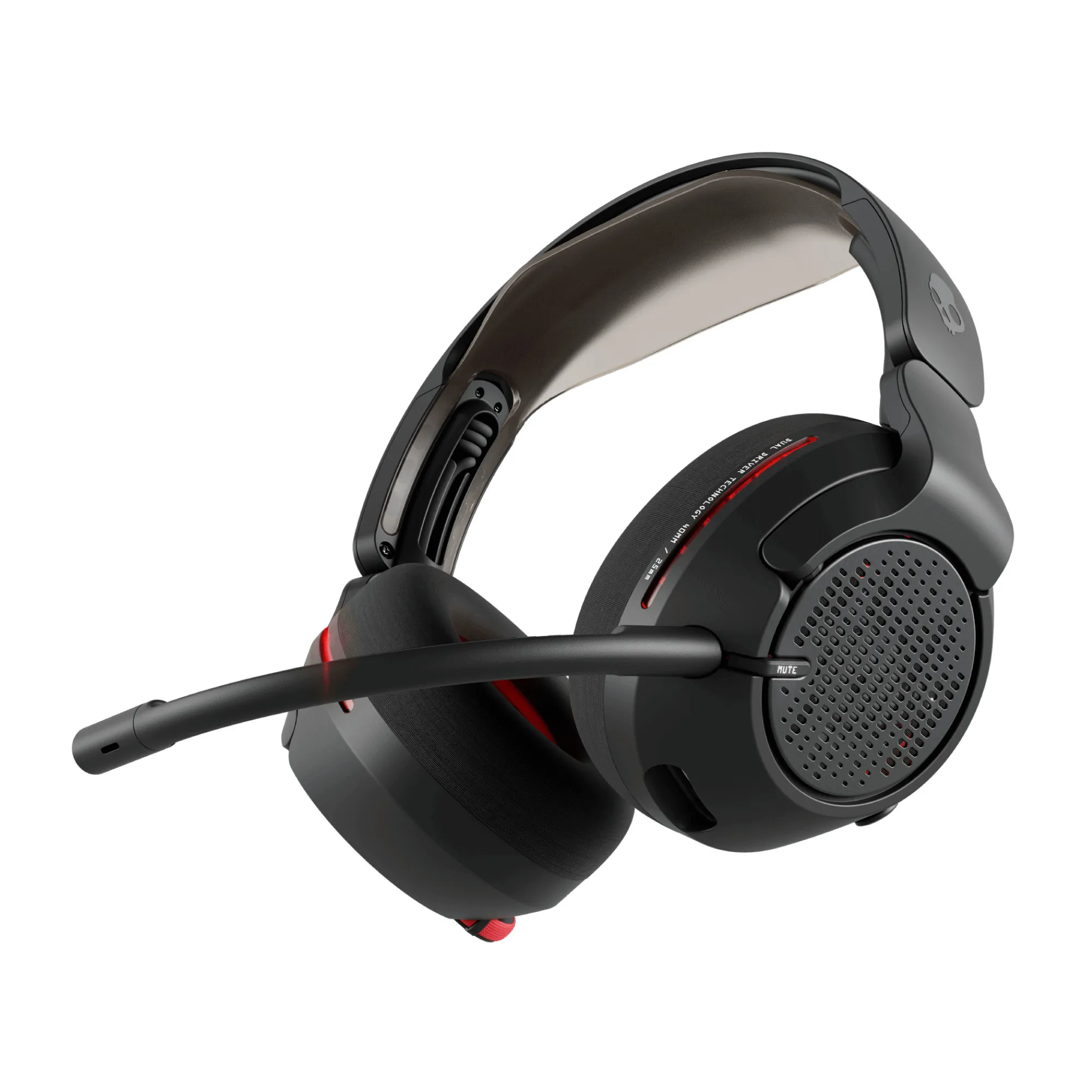 Skullcandy Crusher PLYR 720 Wireless Gaming Headset, Black
