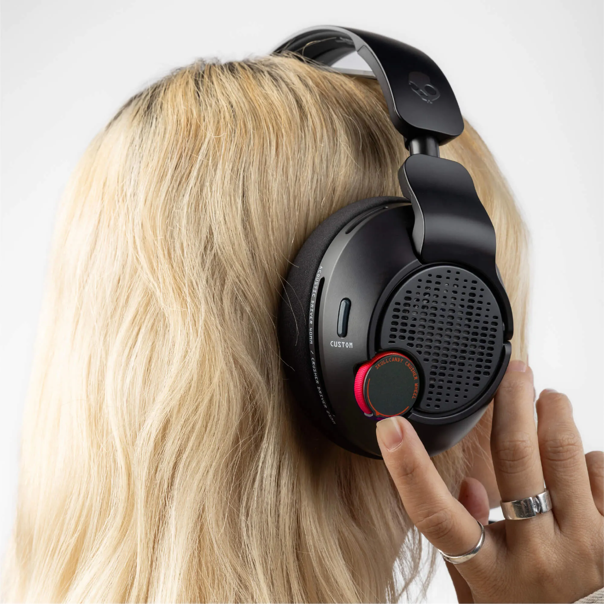 Skullcandy Crusher PLYR 720 Wireless Gaming Headset, Black
